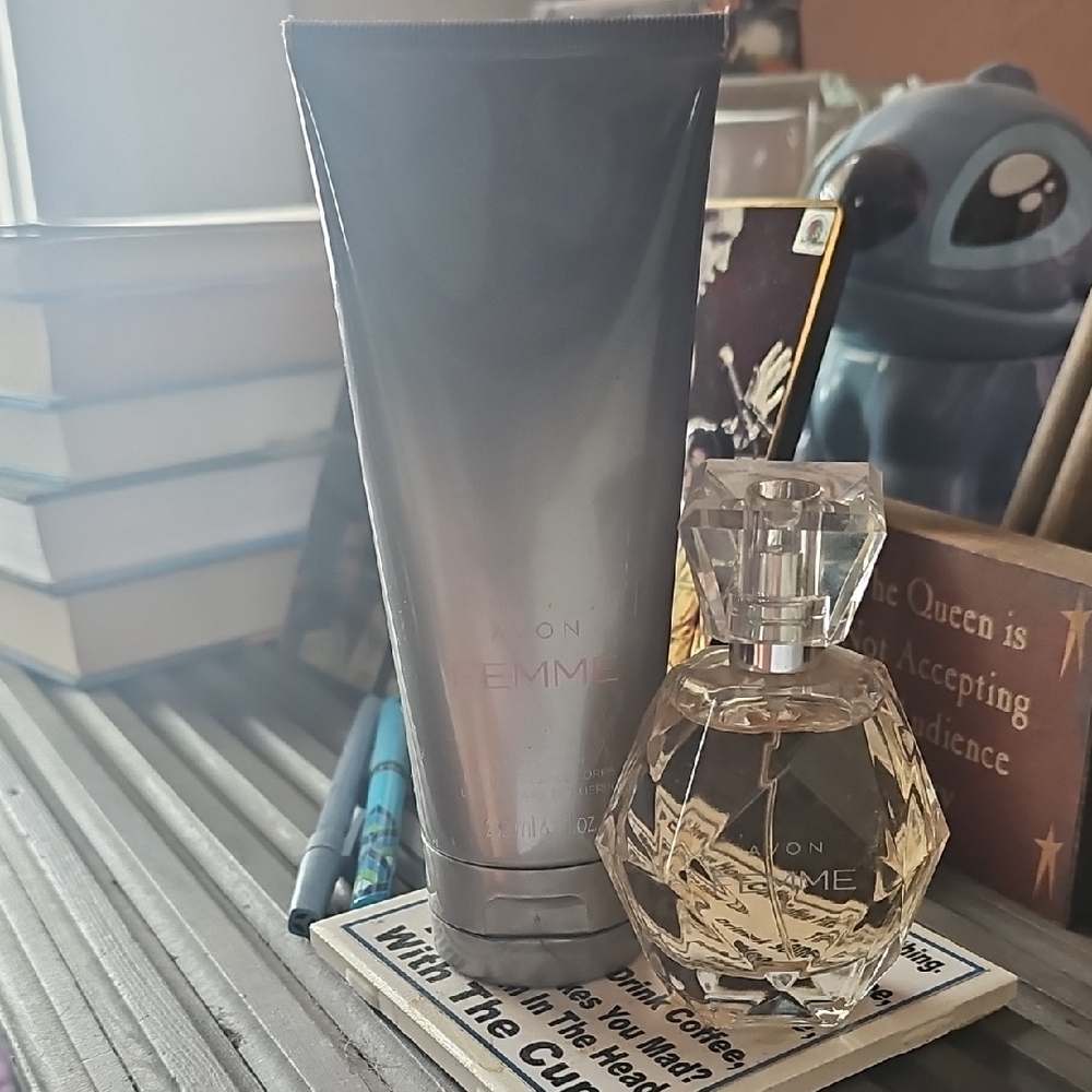 Avon Emme Perfume and Lotion Set